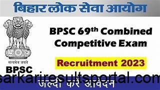 Bihar BPSC 69th Pre Exam Recruitment 2023 Interview Letter 2024 for 346 Post